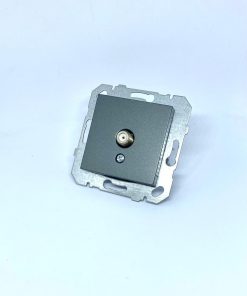 Netelsan Byobu Füme Uydu Prizi F Konnektörlü (Sonlu) (Çerçeve Hariç)