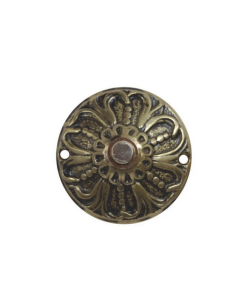 Taç Döküm Zil Butonu - Büyük (Eski Tip Nostalji Zil Butonu)