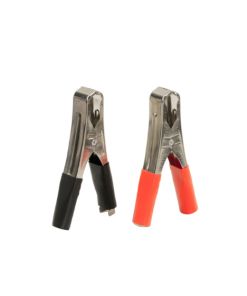 Marmaline - 75mm Küçük Akü Maşası Takımı - Siyah+Kırmızı