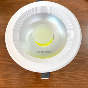 ASLITE - 24w - 17cm - Led Cob Downlight - Beyaz Işık