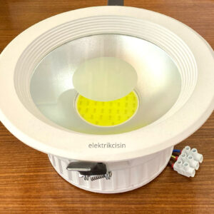 ASLITE - 24w - 17cm - Led Cob Downlight - Beyaz Işık