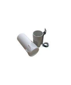 Marmalline - E14 Avize Mum Duyu - 8.5 cm - Beyaz (Takım)