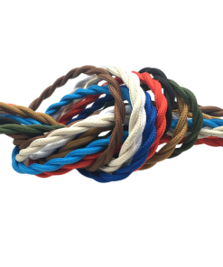 Marmaline - 2'li Burgulu Kablo, Örgülü -  A.Turuncu