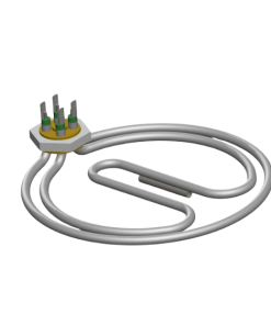 Marmaline - 3000w - 22*22cm - 8.5Ø - Büyük Yuvarlak Semaver Ve Çay Kazanı Makinesi Isıtıcı Rezistansı