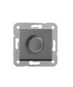 Viko Novella Füme Rotatif Dimmer 40-600w - (Çerçeve Hariç)