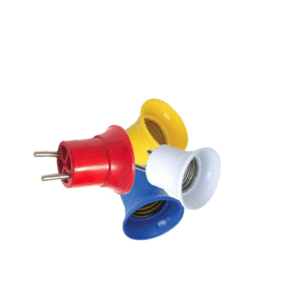 Marmaline - E27 Plastik Duy Fiş (Karışık Renkli)