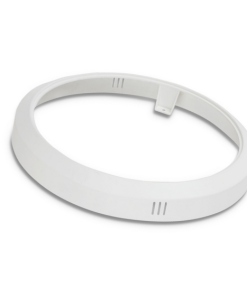 Marmaline - 18w - Plastik Sıva Üstü Yuvarlak Led Panel Kasası - Beyaz