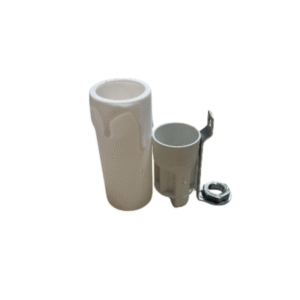 Marmalline - E14 Avize Mum Duyu - 8.5 cm - Beyaz (Takım)