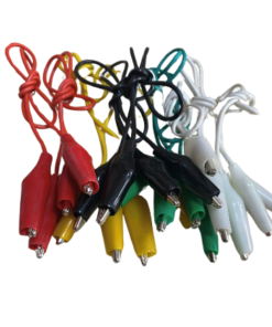 Marmaline - Küçük Tip 40cm Kablolu Timsah Ağzı Krokodil Takımı - (Kırmızı+Siyah+Beyaz+Yeşil+Sarı)