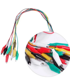 Marmaline - Küçük Tip 40cm Kablolu Timsah Ağzı Krokodil Takımı - (Kırmızı+Siyah+Beyaz+Yeşil+Sarı)