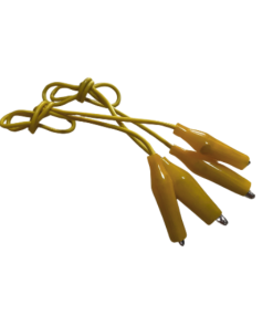 Marmaline - Küçük Tip 40cm Kablolu Timsah Ağzı Krokodil - Sarı