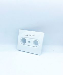 Makel Defne Beyaz Tv-Radio Kapağı (Yalnızca Tuş/Kapak)