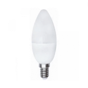 Global - 7w E14 Duylu Ledli Buji Ampul - Beyaz Işık