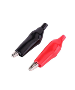 Marmaline - Küçük Tip Kablosuz Timsah Ağzı Krokodil Takımı - Siyah+Kırmızı