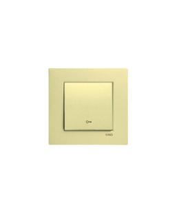 Viko Novella Bronz/Gold Light Anahtarı (Çerçeve Dahil)