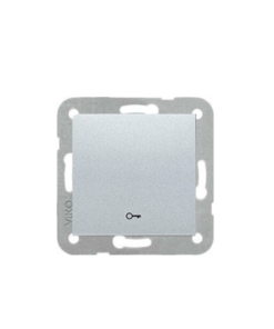 Viko Novella Gümüş Gri Light Anahtarı - (Çerçeve Hariç)