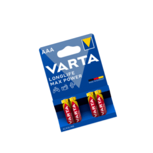Varta - Long Life - Alkalin AAA İnce Pil - 4'lü Paket