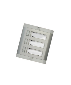 Marmaline - Alüminyum Lüks Üçlü Zil Butonu