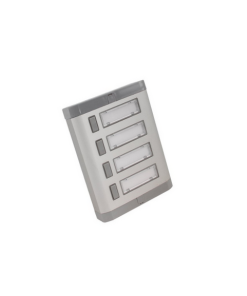 Marmaline - Alüminyum Lüks Dörtlü Zil Butonu