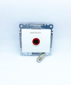 Makel Defne Beyaz Eski Tip Tv (F Konnektöre Çevirici Dahil) (Çerçeve Hariç)