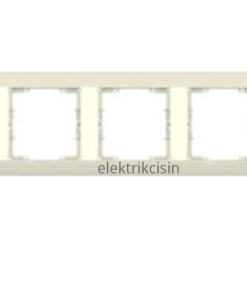 Mutlusan Candela Krem Beşli Yatay Çerçeve