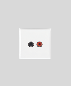 Viko - Eski Serilere Uyumlu Beyaz Müzik Yayın Priz Kapağı (Çerçeve Dahil)