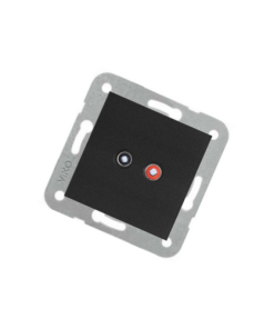 Viko Trenda Siyah Müzik Yayın (Hoparlör) Prizi (Çerçeve Hariç)