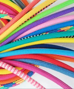 Marmaline - 2'li Ttr Kablo, Örgülü - Zikzak (Siyah-Beyaz)