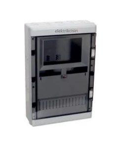 Çetsan - 2'li Monofaze Sıva Üstü Plastik Sayaç Panosu