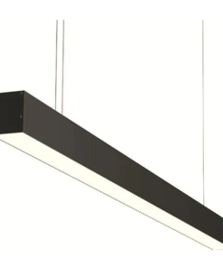 Marmaline - 150cm - 50w - 50mm*80mm Sarkıt Linear Armatür - Siyah Kasa - Beyaz Işık - 6500k