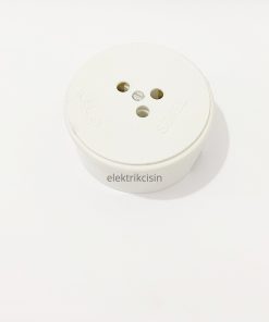 Serel - Sıva Üstü Eski Tip Nostalji Telefon Prizi