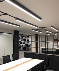 120cm - 38w - 50mm*80mm Sıva Üstü Linear Armatür - Özel Kasa Rengi - Ilık Beyaz - 4000k