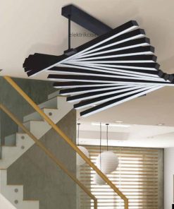 120cm - 38w - 50mm*80mm Sıva Üstü Linear Armatür - Özel Kasa Rengi - Ilık Beyaz - 4000k