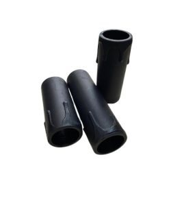 Marmaline - E14 Avize Mum Duy Kılıfı - 10 cm - Siyah (Yalnızca Kılıf)