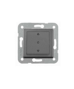 Viko Novella Füme Tekli Jaluzili Kumanda Anahtarı - (Çerçeve Hariç)