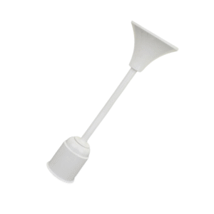 Marmaline - E27 Korumalı Porselen Duylu, Kordon Kablolu Asma Tij Duy