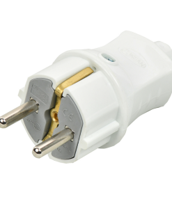 Eko -  Topraklı Erkek Fiş (Beyaz)