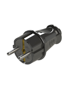 Eko -  Topraklı Erkek Fiş (Siyah)