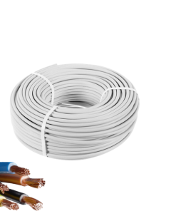 Altın - 5x1.5mm2 TTR - Çok Telli Kablo - (100 mt) Beyaz