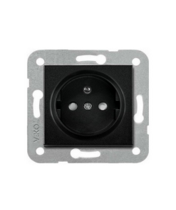 Viko Trenda Siyah Çocuk Korumalı Ups Prizi (Çerçeve Hariç)