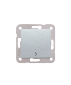 Viko Novella Gümüş Gri Vavien - (Çerçeve Hariç)