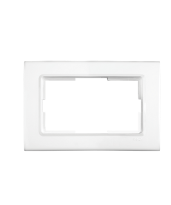 Viko Linnera Beyaz İkili Priz Çerçevesi (Yalnızca Çerçeve)