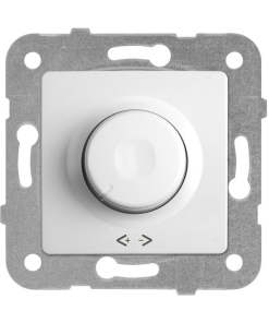 Viko Linnera Beyaz Rotatif Dimmer R 40-600w (Çerçeve Hariç)