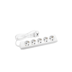 Viko - Multilet 5'li Çocuk Korumalı Topraklı Grup Priz - 7 Metre - (Beyaz - 3x1,5 Bakır Kablolu)