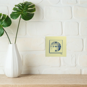 Viko Novella Metalik Beyaz İkili Sıva Altı Topraklı Priz - (Çerçeve Hariç)