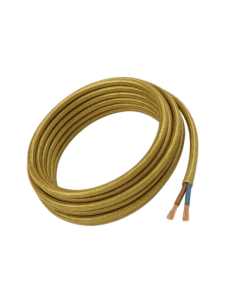 Marmaline - 2'li Ttr Kablo Örgülü - Simli Gold